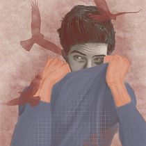 My project in Illustrated Portraits with Procreate course.  projeto de Sidharth Jain - 14.01.2021