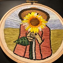 projeto bordado botânico. Un projet de Broderie de Cristina Ladeira - 02.02.2021