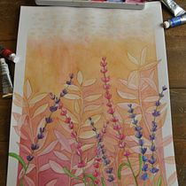 My project in Negative Watercolor Painting for Botanical Illustration course Ein Projekt aus dem Bereich Botanische Illustration von Beatriz Prol - 14.01.2021