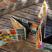 My project in Bookbinding of Your Artwork without Folds course. Projekt z dziedziny  Introligatorstwo użytkownika Marjet Maks - 14.01.2021