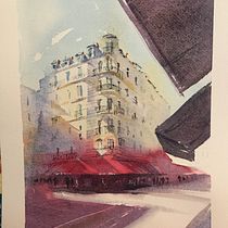 Loved the course, thank you.. Pintura em aquarela projeto de di_bach - 14.01.2021