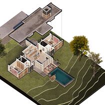 Mi Proyecto del curso: Ilustración digital de proyectos arquitectónicos. Architecture project by Daniel Vargas Mendoza - 01.14.2021