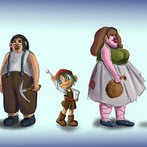 Mi primer lineup!. Un projet de Animation, Esquisse , Art conceptuel, Conception de personnages et Illustration numérique de Lucía C.A - 14.01.2021