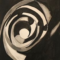 My project in Introduction to Illustration with India Ink course. Ilustração com tinta projeto de kiki2021 - 14.01.2021