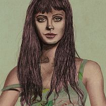 Mi Proyecto del curso: Retrato ilustrado con Procreate. Ilustração tradicional, Ilustração vetorial, Ilustração digital, e Desenho de retrato projeto de Oli - 14.01.2021