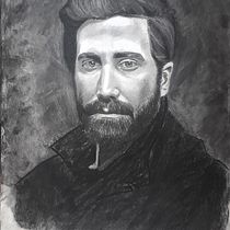 Mi Proyecto del curso: Retrato realista al carboncillo. Fine Arts, Sketching, Drawing, Artistic Drawing, Portrait Drawing, Realistic Drawing, and Traditional illustration project by alejandro_dibarq - 01.14.2021