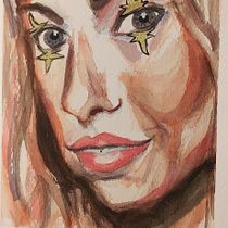 My project in Artistic Portrait with Watercolors course. Watercolor Painting project by Tommy S - 01.26.2021