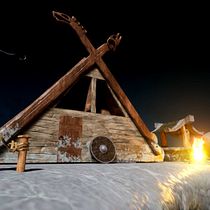Proyecto: Cabaña Vikinga. Un progetto di 3D, Progettazione 3D e Modellazione 3D di Sebastian Orozco - 12.01.2021