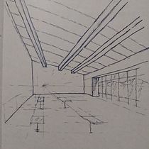 Mi Proyecto del curso: Introducción al dibujo arquitectónico a mano alzada. Architecture, and Architectural Illustration project by renealvarenga81 - 06.24.2021