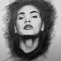 My project in Artistic Charcoal Portraiture: Creating Atmosphere course. Desenho de retrato projeto de Luca Conte - 04.01.2021