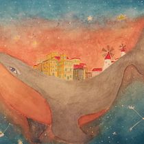 My project in Watercolor Techniques for Dreamlike Illustrations course. Watercolor Painting project by michelacalandrini - 01.15.2021