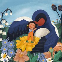 My project in Illustrated Children's Stories: Characters and Settings course. Children's Illustration, Digital Illustration, and Traditional illustration project by Tarsila Krüse - 02.08.2021