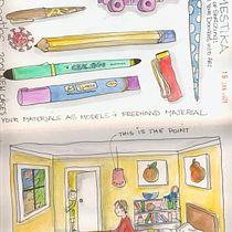 My project in The Art of Sketching: Transform Your Doodles into Art course Ein Projekt aus dem Bereich Traditionelle Illustration von Alice Campbell - 31.01.2021