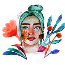 Mi Proyecto del curso: Retrato ilustrado en acuarela. Un projet de Dessin et Illustration traditionnelle de Silvia Ponce del Amo - 15.01.2021