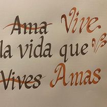 Mi Proyecto del curso: Introducción a la caligrafía fundacional. Un projet de Créativité de Mae Valdebenito Fuentes - 15.01.2021