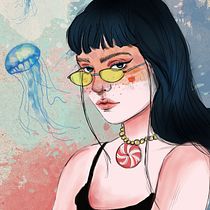 My project in Illustration Techniques with Digital Watercolor course. Un progetto di Disegno artistico e Pittura ad acquerello di Hansika Thakur - 16.01.2021