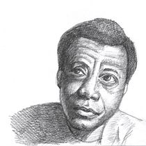 My project in Introduction to Portraits with India Ink and Nibs course. Ilustração tradicional, e Desenho de retrato projeto de antonella.pavese - 16.01.2021