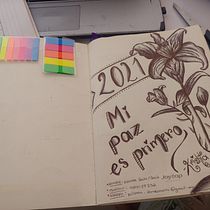 GESTIÓN DEL TIEMPO: 2021 "Mi paz es primero". Desenvolvimento de portfólio projeto de Krishta Santa María - 16.01.2021