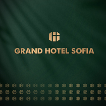 Logo and Branding Identity for Grand Hotel Sofia. Br, ing, Identit, Design, Logo Design, Packaging, Pattern Design, T, pograph, and UX / UI project by Martin Andonov - 03.17.2021