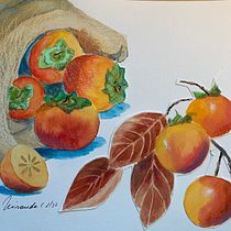 Mi proyecto “Frutos del otoño”. Fine Arts project by marcelamiranda51 - 01.17.2021
