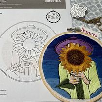 My project in Introduction to Botanical Embroidery course. Projekt z dziedziny  Haft użytkownika nancy_aular - 17.01.2021