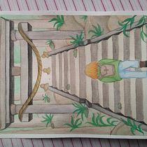 Mi Proyecto del curso: Ilustración en acuarela con influencia japonesa. Un projet de Dessin et Illustration traditionnelle de melaniesotelo68 - 17.01.2021