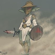 My project in Digital Painting for Characters: Color and Light course. Pintura projeto de okjoe1 - 17.01.2021