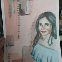 My selfless mother-in-law. Watercolor Painting project by Milja Norberg Videtta - 01.17.2021