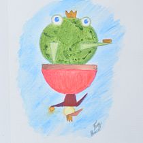 My project in Introduction to Children’s Illustration course on The Frog Prince. Children's Illustration project by dorasalamon - 01.17.2021
