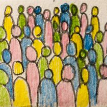 Mi Proyecto del curso: Introducción a la psicología del color: la narrativa cromática. Traditional illustration project by JOAN BOU - 01.17.2021