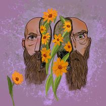 Rick & Calendulae in Procreate. Un proyecto de Ilustración digital de ute.oberreiter - 18.01.2021
