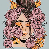 Mi Proyecto del curso: Retratos digitales con estilo propio en Procreate Ein Projekt aus dem Bereich Traditionelle Illustration von Maria Clara Loaiza - 17.01.2021