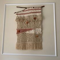 My project in Introduction to Macramé: Creation of a Decorative Tapestry course. Un projet de Macramé de astrith - 17.01.2021