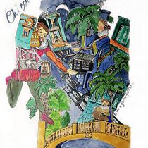 My project in Illustrated Stories: From Idea to Paper course. Illustrations for "Don Giovanni" by W.A: Mozart. Traditional illustration, Watercolor Painting, Fine Arts, Painting, Pencil Drawing, Drawing, Children's Illustration, and Narrative project by katharina_rutkowski - 01.18.2021