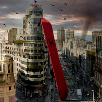 Madrid - What else?. Matte Painting project by Oscar Mangas - 01.18.2021