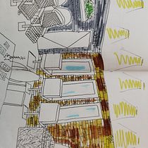 Mi Proyecto del curso: Introducción al dibujo arquitectónico a mano alzada. Architecture project by Carla Castañeda Díaz - 02.18.2021