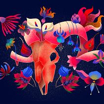 Mein Kursprojekt: Flat Illustration mit Photoshop. Digital Illustration project by Katharina Ramer - 01.19.2021