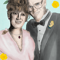 My project in Illustrated Portraits with Procreate course. Ilustração digital projeto de Erica Husseman - 23.12.2020
