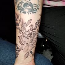 My project in Botanical Tattoo with Pointillism course. Artesanato projeto de Carla Gasca - 19.01.2021