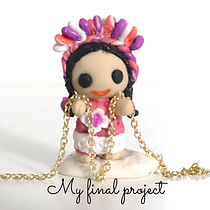 My project in Creating Jewelry with Polymer Clay course. Artesanato, e Escultura projeto de Maria Dolores Manrique - 19.01.2021