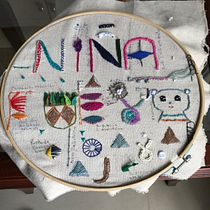 Mi Proyecto del curso: Introducción al bordado en relieve. Projekt z dziedziny  Haft użytkownika maryurycela22 - 19.01.2021