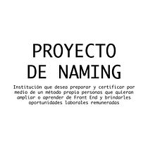 Proyecto Bibiana Arango: Naming: el arte de la creación de nombres. Un projet de Naming de Bibiana Arango Ramos - 19.01.2021