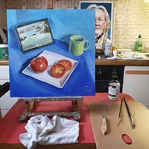 Mein Kursprojekt: Ölmalerei von Grund auf . Pintura a óleo projeto de g.dressel - 19.01.2021