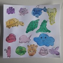 Meu projeto do curso: Técnicas de ilustração com aquarela e guache. Traditional illustration project by Andréa Léo Madeira - 01.19.2021