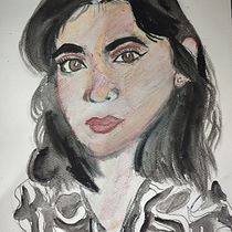 Mi Proyecto del curso: Cuaderno de retratos en acuarela. Painting, Watercolor Painting, Portrait Drawing, and Sketchbook project by sofypineda2 - 01.19.2021