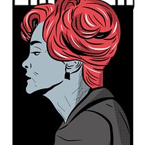 Meu projeto do curso: Constance Langdon. Un proyecto de Ilustración digital, Ilustración vectorial y Diseño de carteles de Luísa Fernandes - 19.01.2021