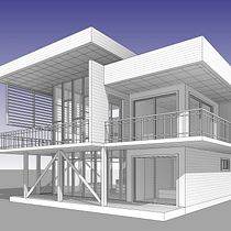 Mi Proyecto del curso: Diseño y modelado arquitectónico 3D con Revit. Un projet de Architecture, Architecture numérique, Illustration architecturale , et ArchVIZ de Jorge Santos - 20.01.2021