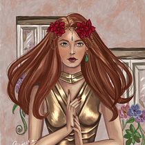Mi Proyecto del curso: Retratos pictóricos con técnicas digitales. Un progetto di Disegno artistico, Disegno di ritratti, Disegno digitale e Illustrazione digitale di Katia Ramirez - 20.01.2021