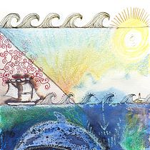My project in Illustration Techniques to Unlock your Creativity course. Traditional illustration, Design, Fine Arts, Painting, Creativit, Creating with Kids, and Sketchbook project by Rowena Evans - 01.19.2021