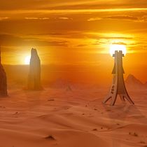 Mi Proyecto del curso: Matte painting cinematográfico. Matte Painting project by Ignacio Fernández Morán - 01.20.2021